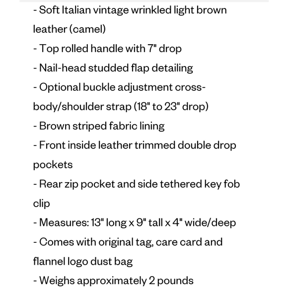 Frye Stacy Woven Studded Convertible Camel Brown Italian Leather Hobo Bag - Picture 15 of 15